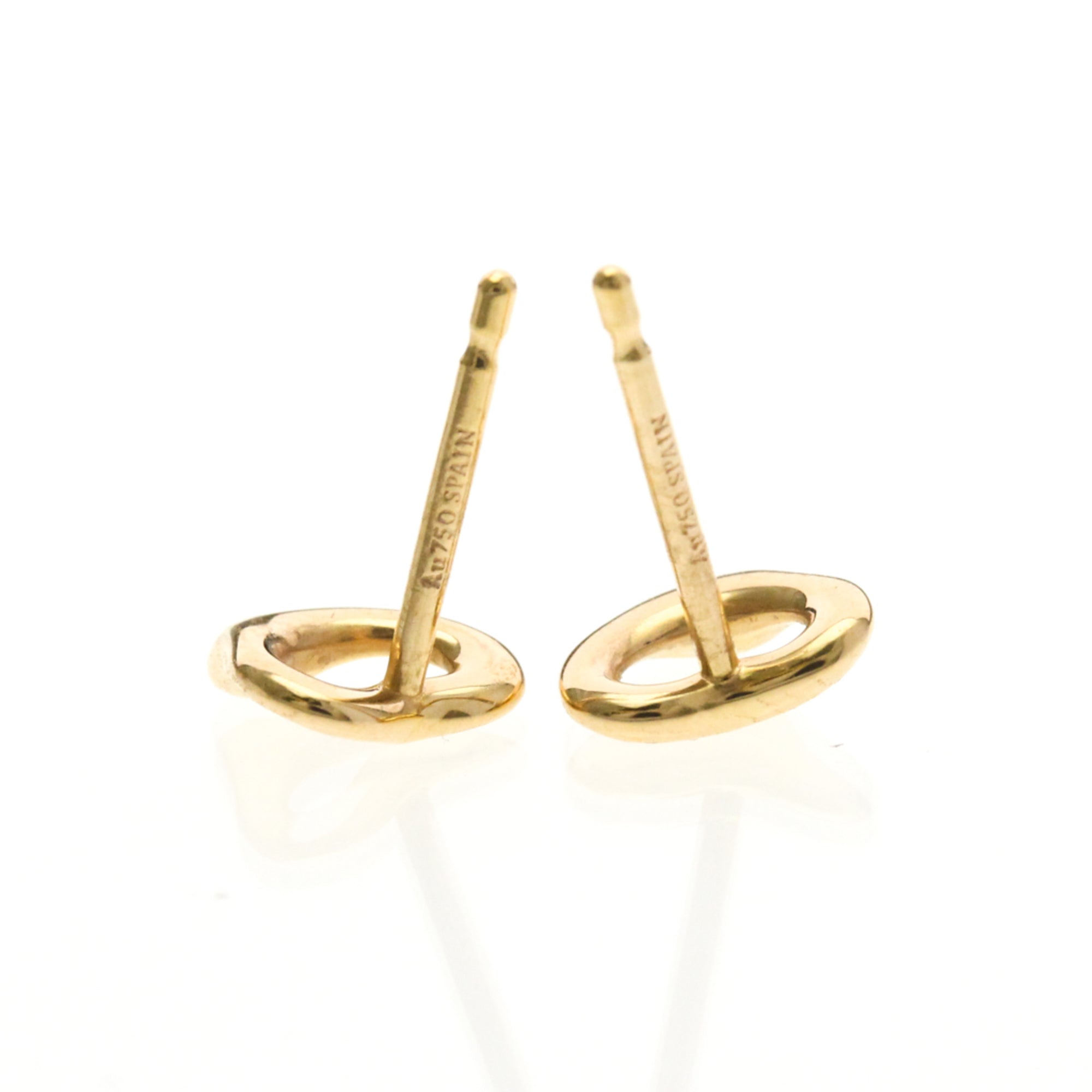 Tiffany Open Heart · Rose Gold · Studs