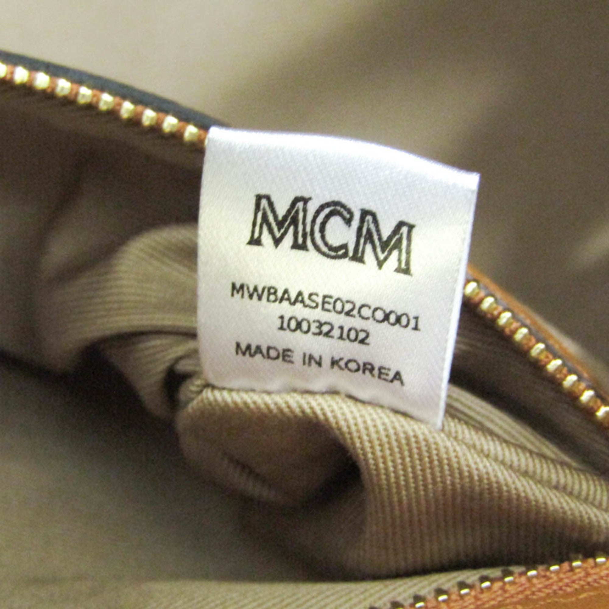 MCM Visetos Essential Boston · Coated Canvas