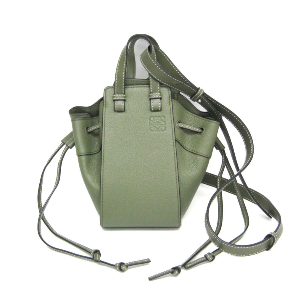 Loewe Hammock Drawstring Mini · Leather
