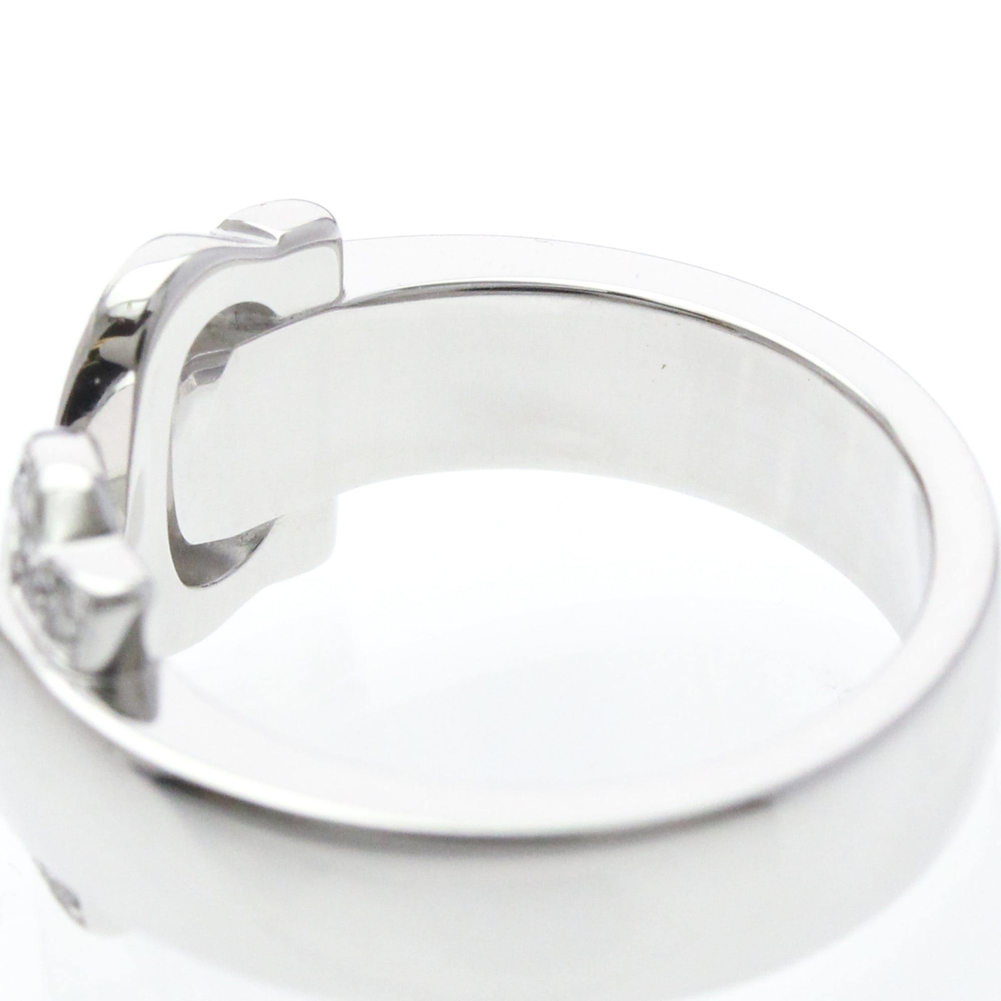 Cartier 2C Boucle Diamond · 18K White Gold