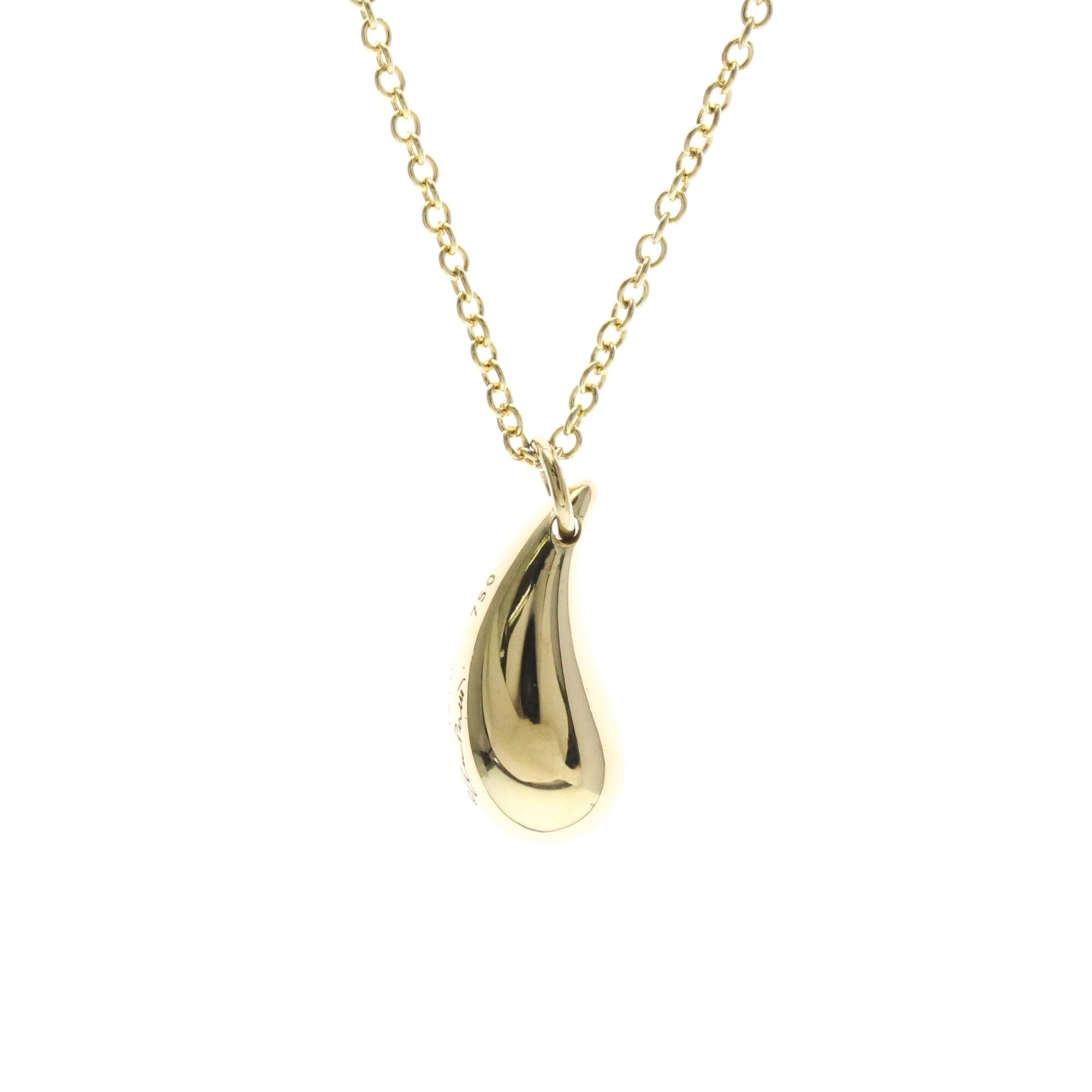Tiffany Teardrop · 18K Yellow Gold