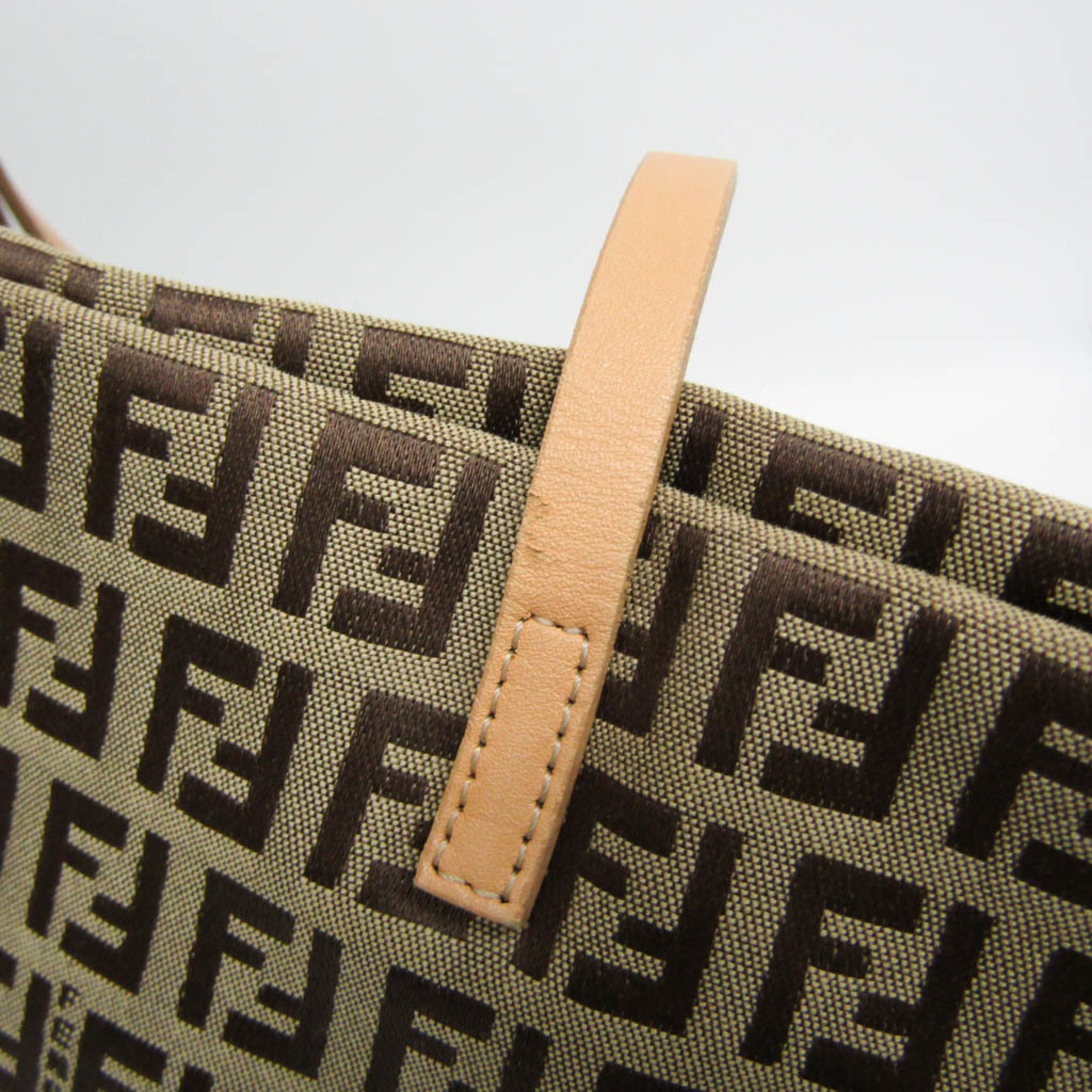 Fendi Zucchino Canvas Tote