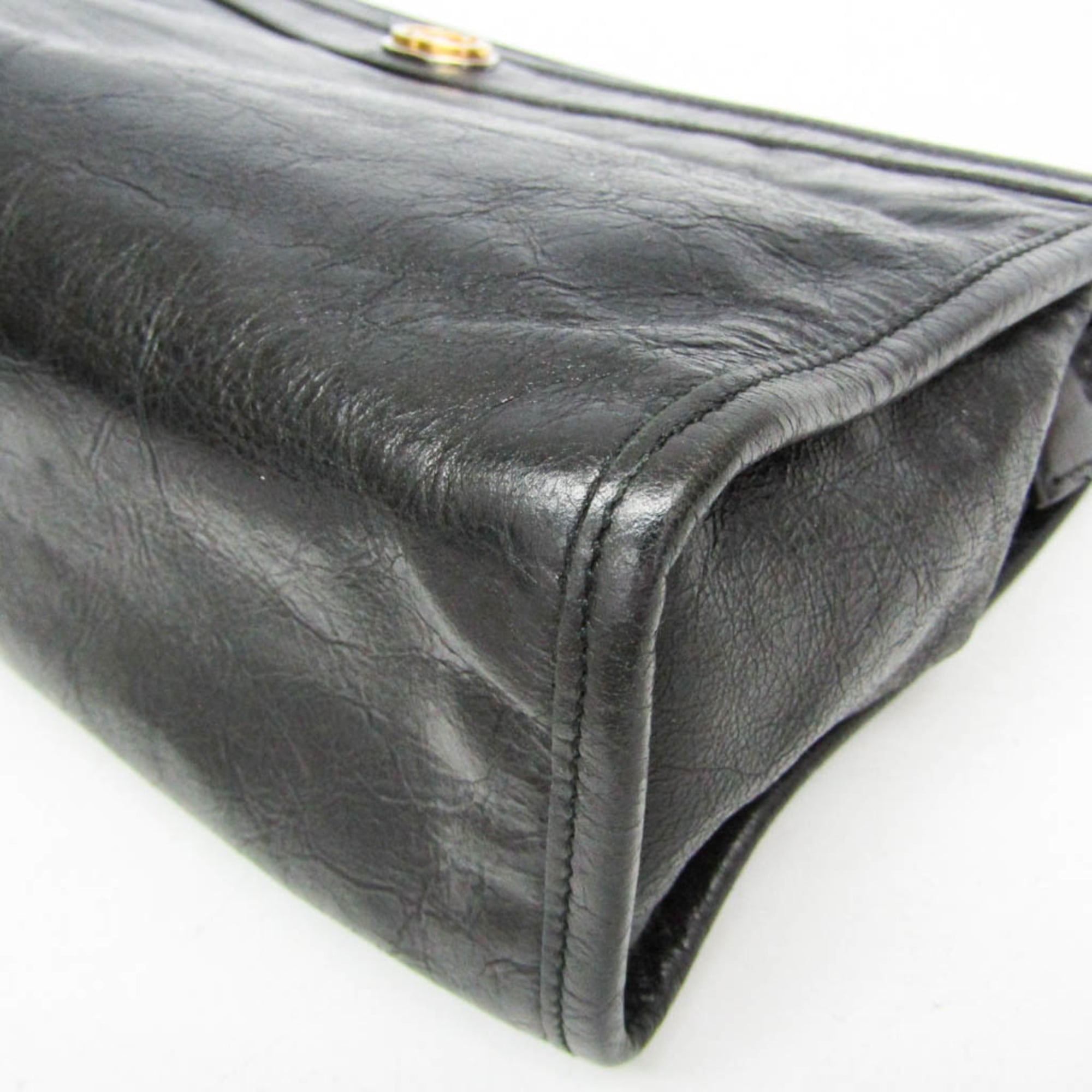 Gucci Interlocking · Leather Clutch