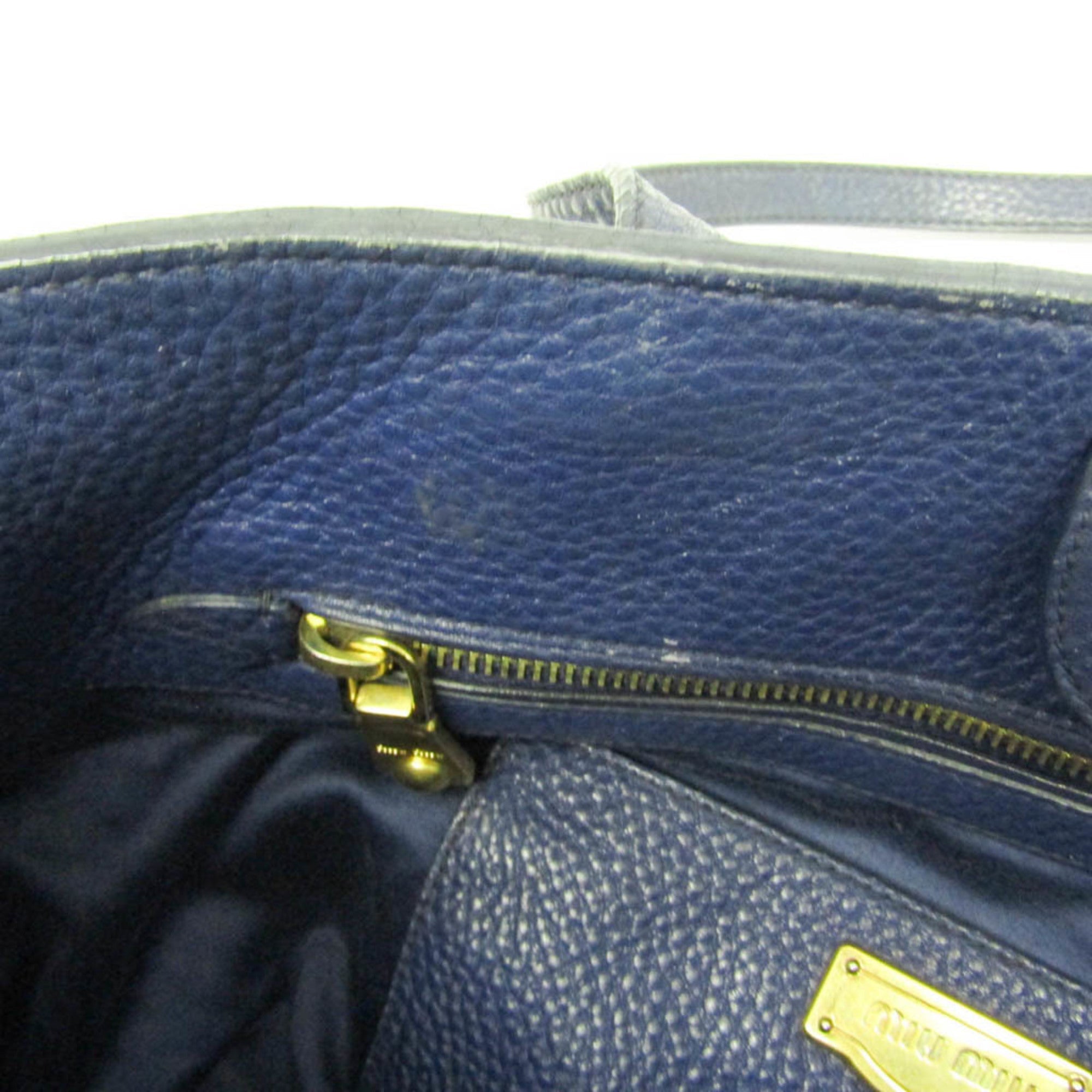 Miu Miu · Leather Tote