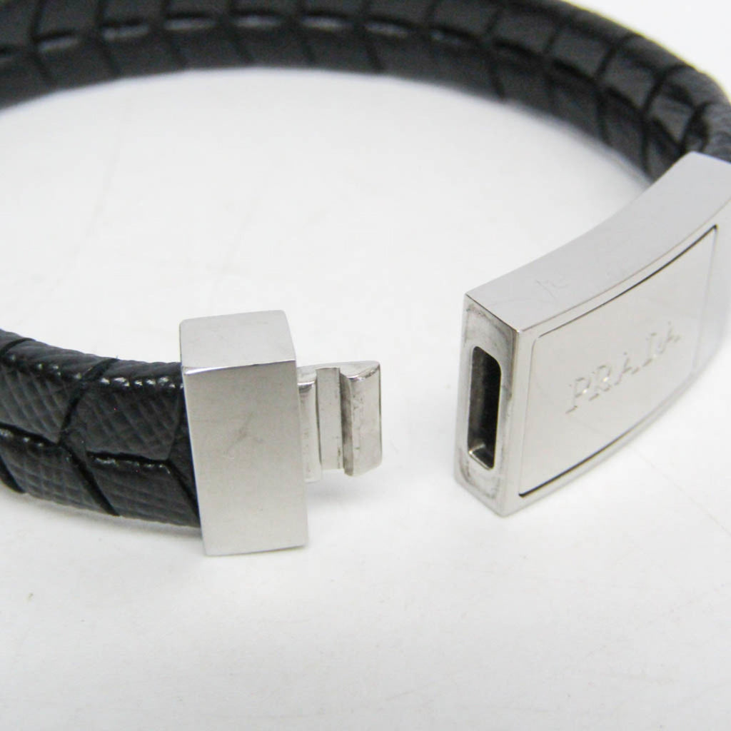 Prada Saffiano · Leather Bangle