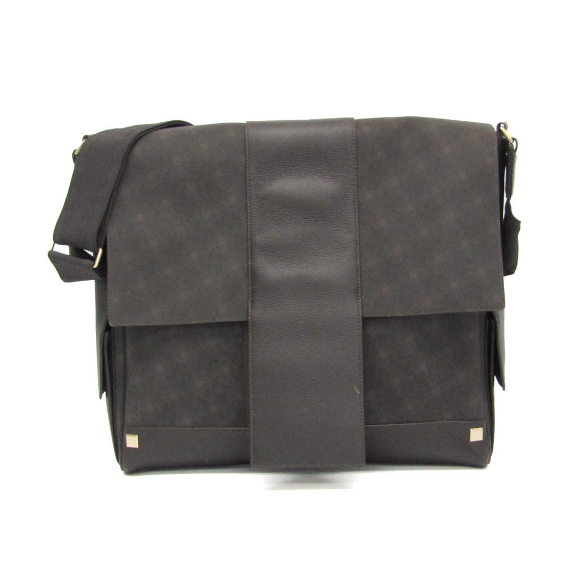 Dunhill · Leather & PVC Shoulder Bag