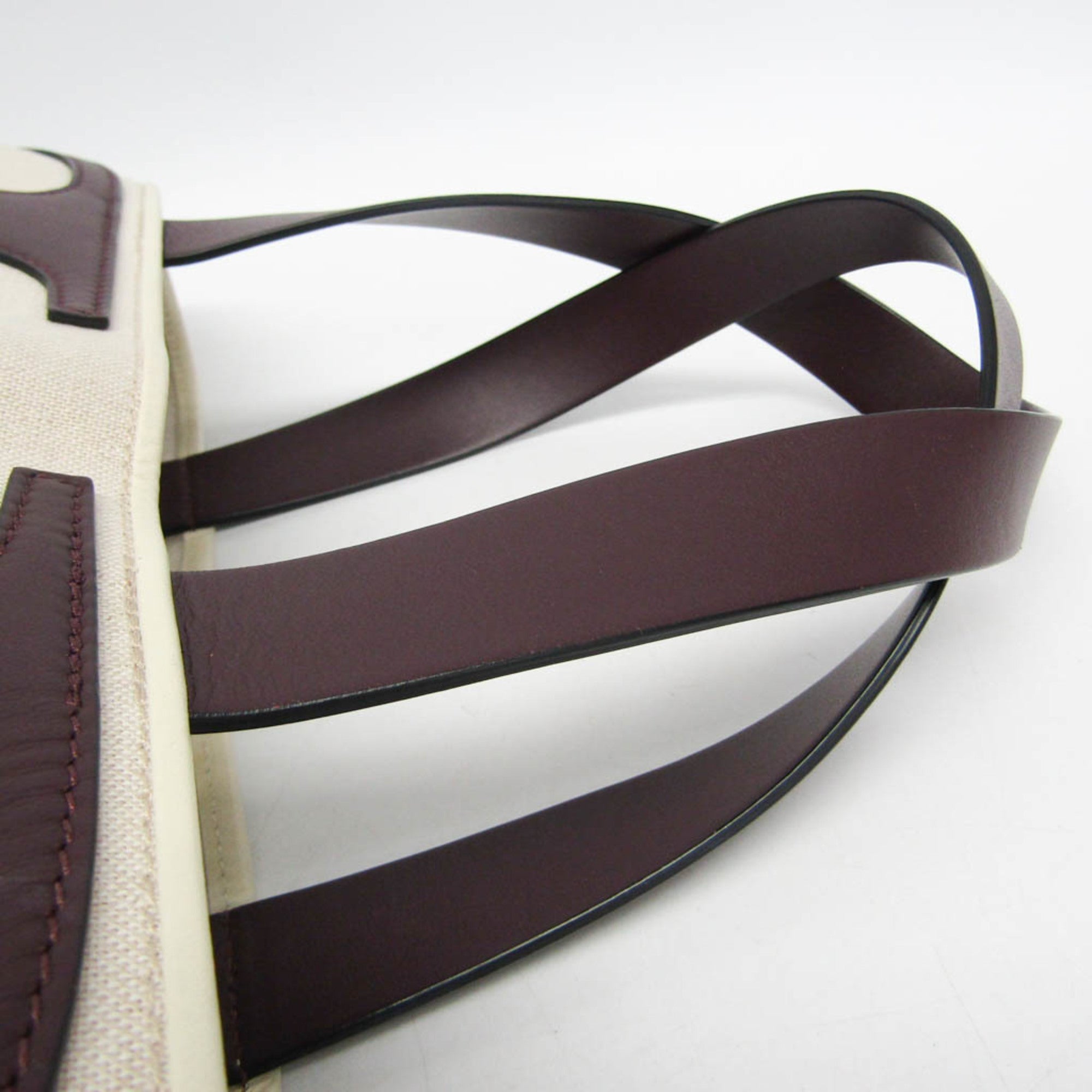 Valentino Garavani V Logo · Leather Canvas Tote