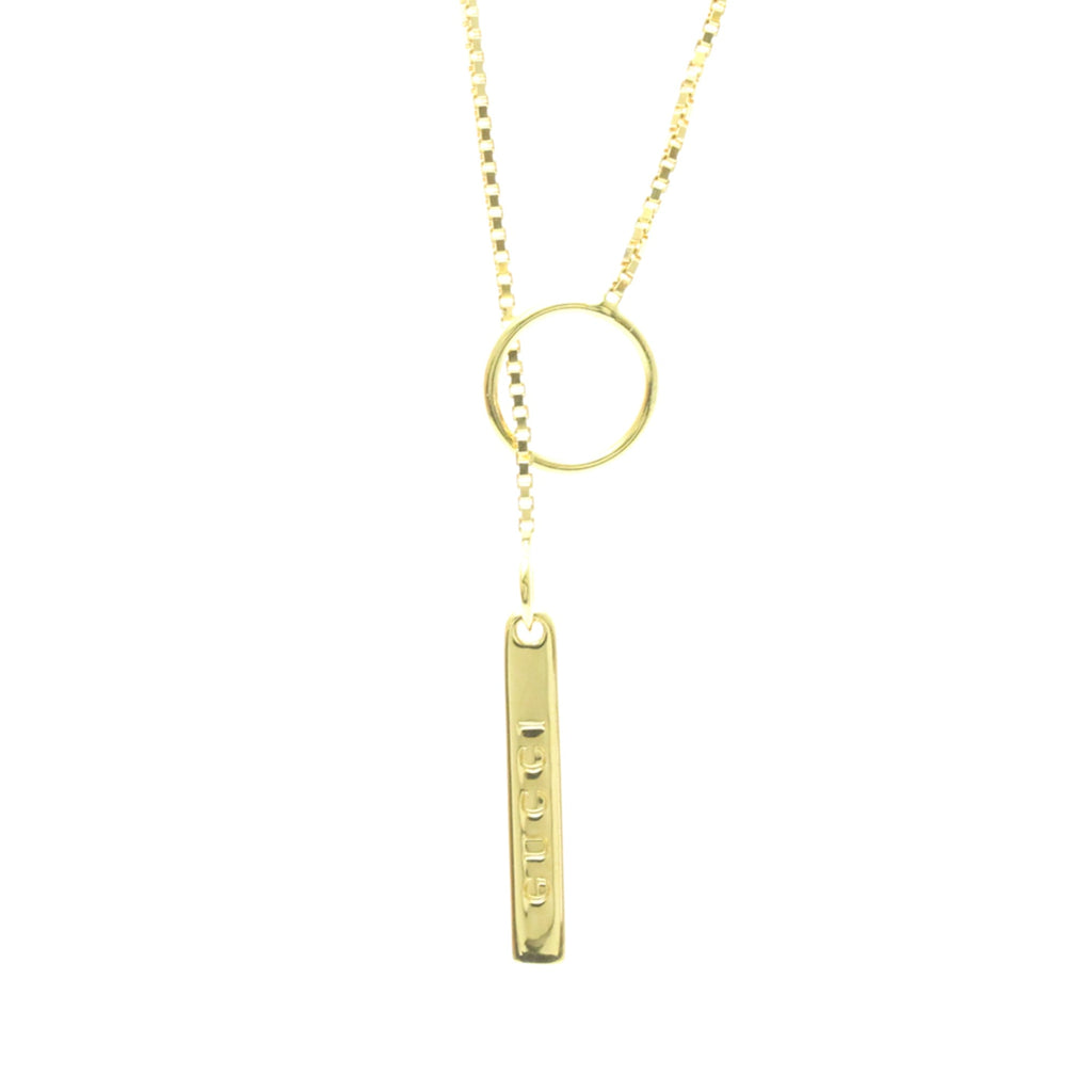 Gucci Lariat · 18K Yellow Gold