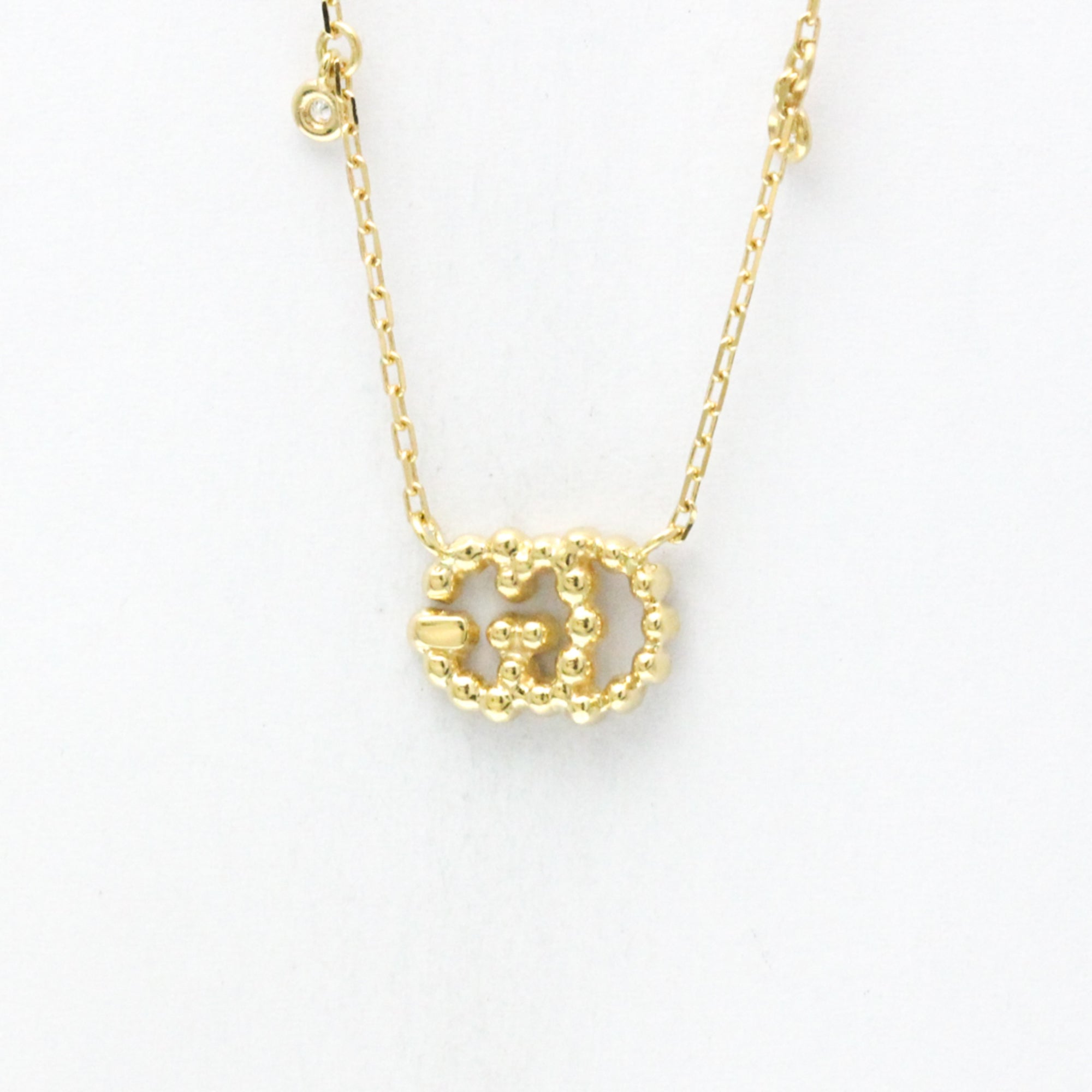 Gucci GG Logo · Diamond · 18K Yellow Gold