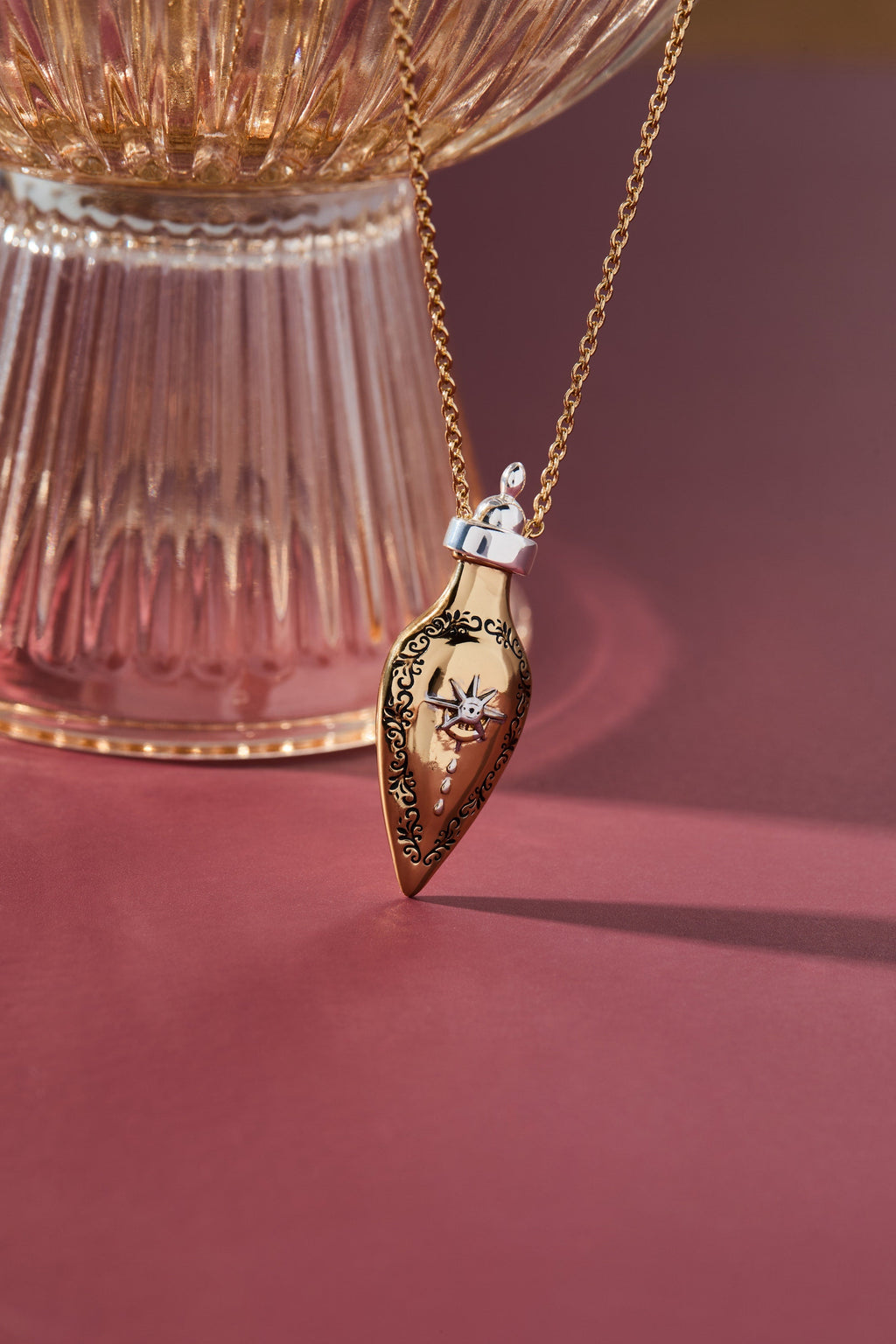 'Written in the Stars' Potion Bottle Slider Necklace