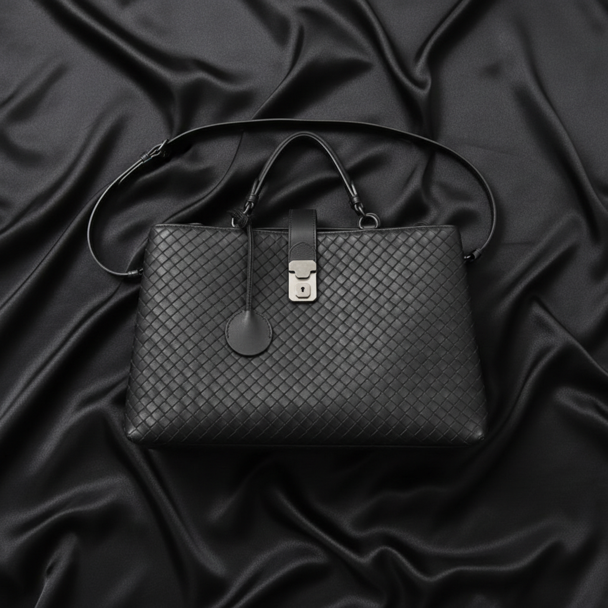 Bottega Veneta Intrecciato Rome · Leather