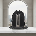 Bottega Veneta · Striped Drawstring Backpack