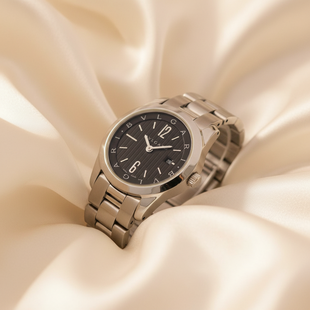 Bvlgari Solotempo · Steel · Quartz