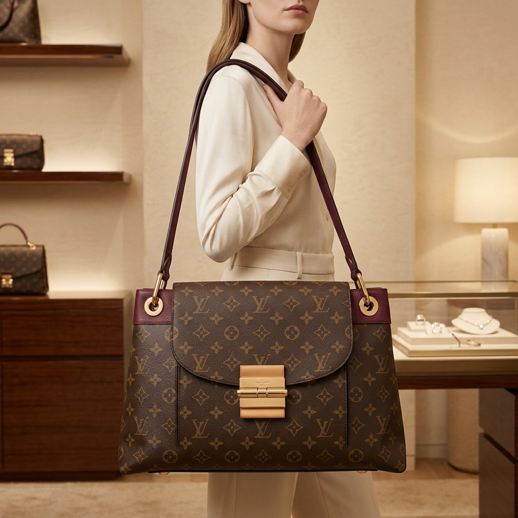 Louis Vuitton Olympe · Monogram