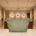 Bottega Veneta Intrecciato · Travertine