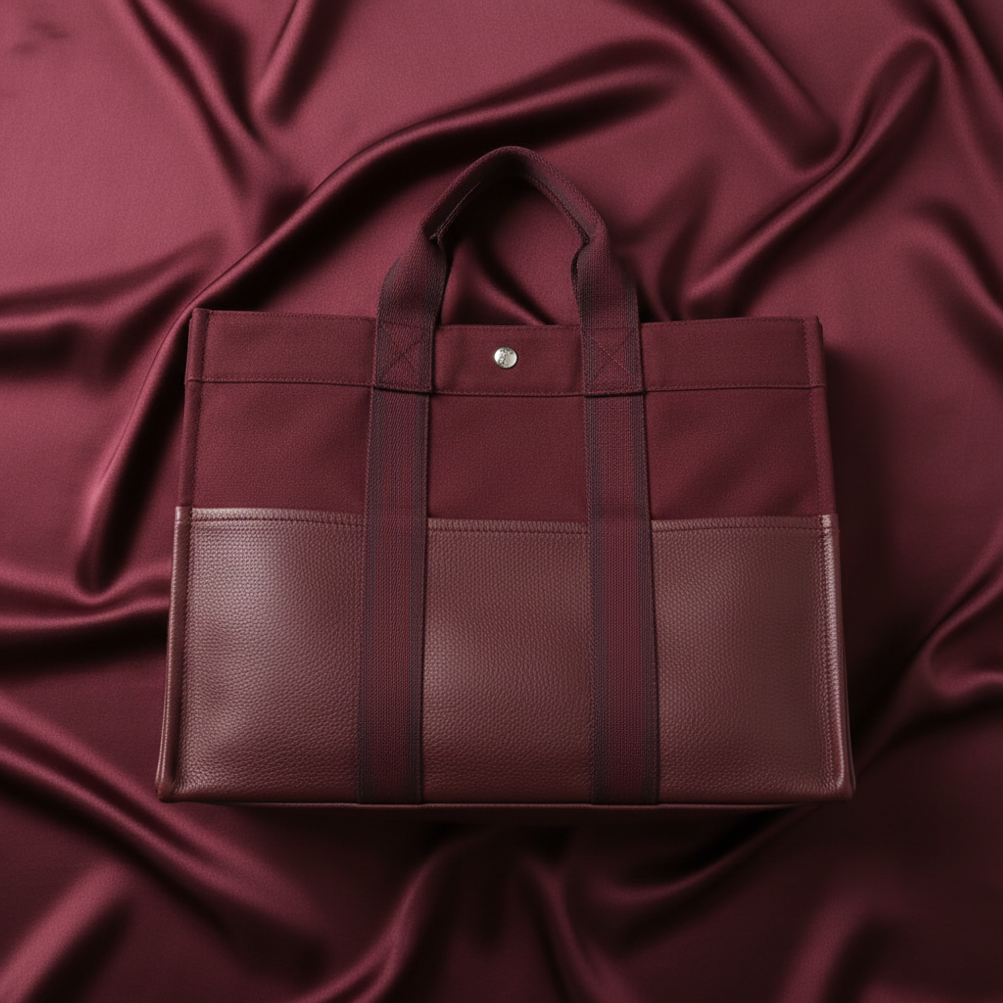 Hermès Fourre Tout MM · Canvas & Leather