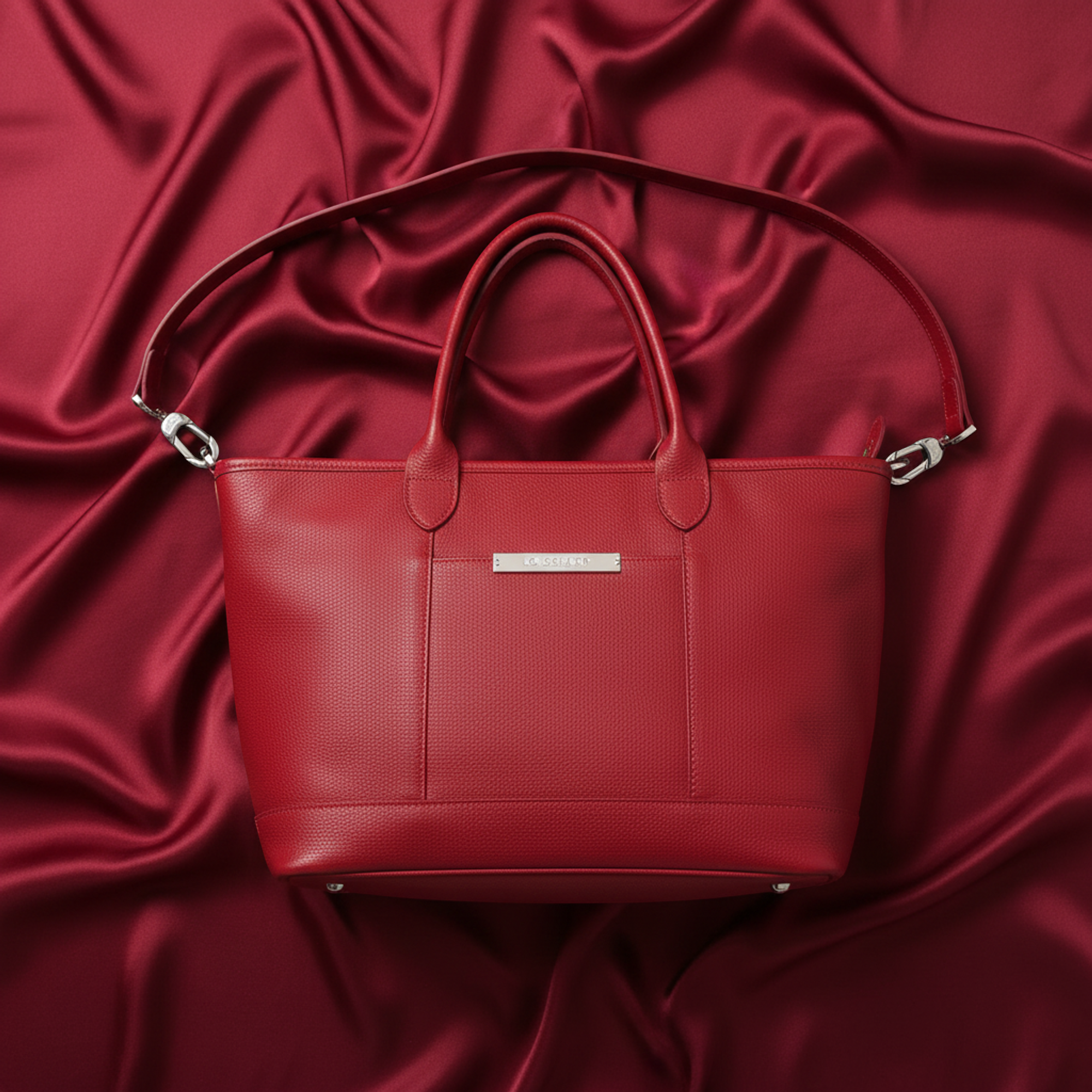 Longchamp 2-Way Tote · Leather