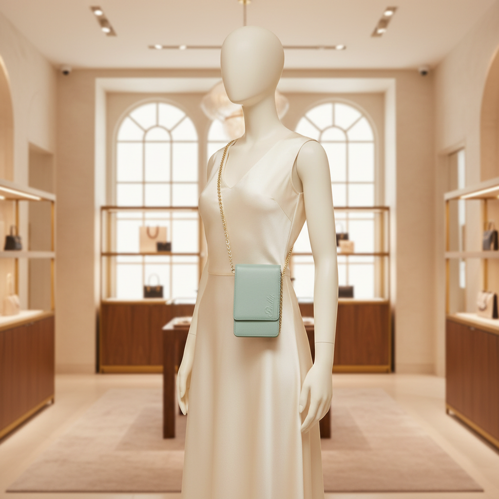 Bally · Leather Pouch · Forest