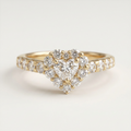 Ponte Vecchio Heart Diamond · Rose Gold