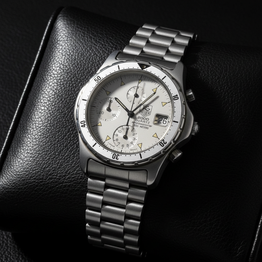 Tag Heuer · Steel · Chronograph Quartz