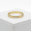 Tiffany Stacking Band · Diamond · 18K Gold