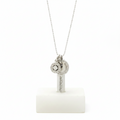 Vendome Aoyama Key · Diamond · 18K White Gold