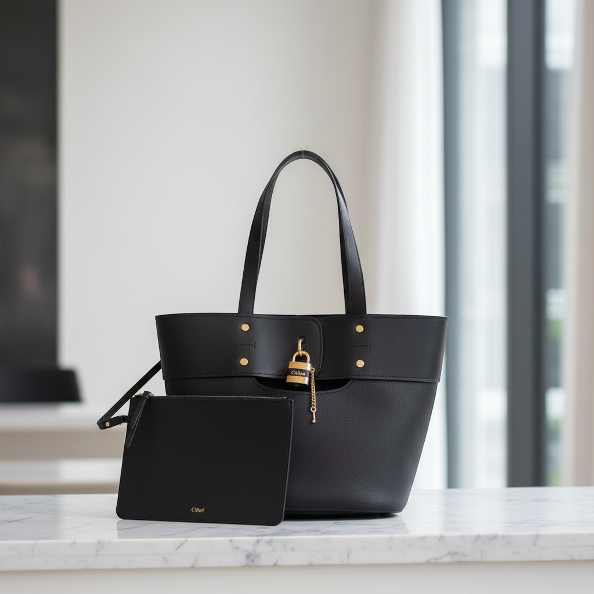Chloé Mylo · Leather Tote