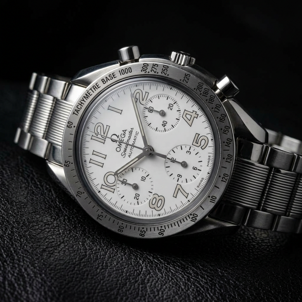 Omega Speedmaster Reduced · MOP Dial · Steel