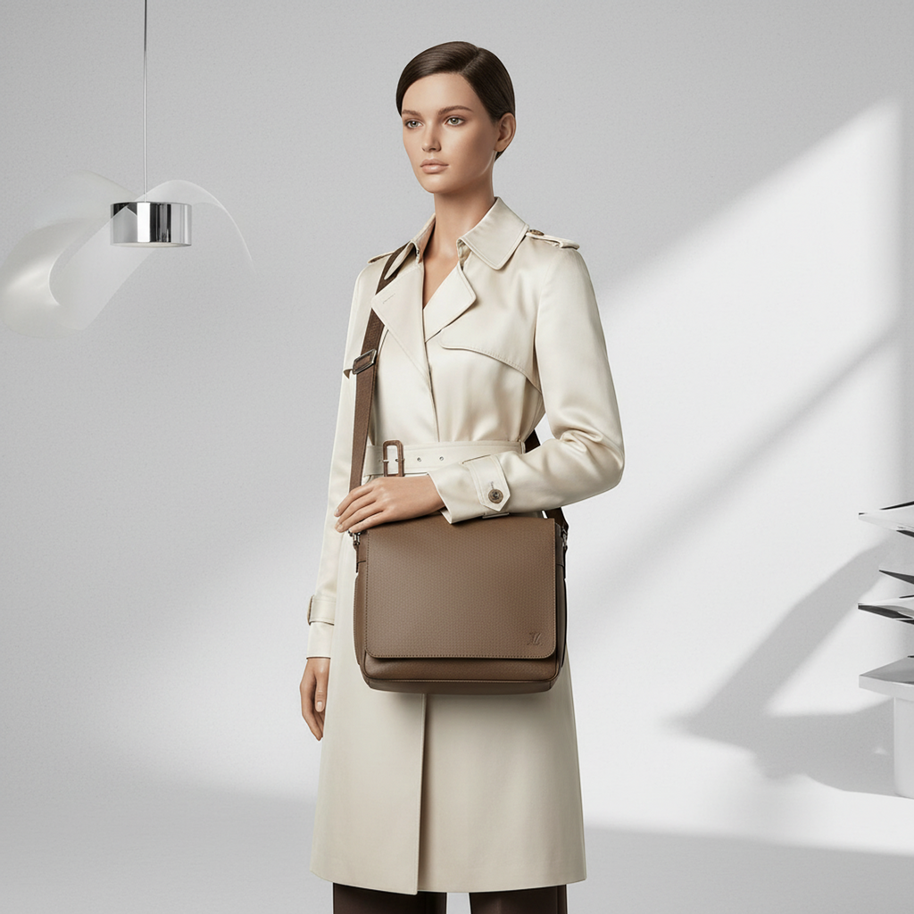 Louis Vuitton Taiga Roman PM · Shoulder Bag