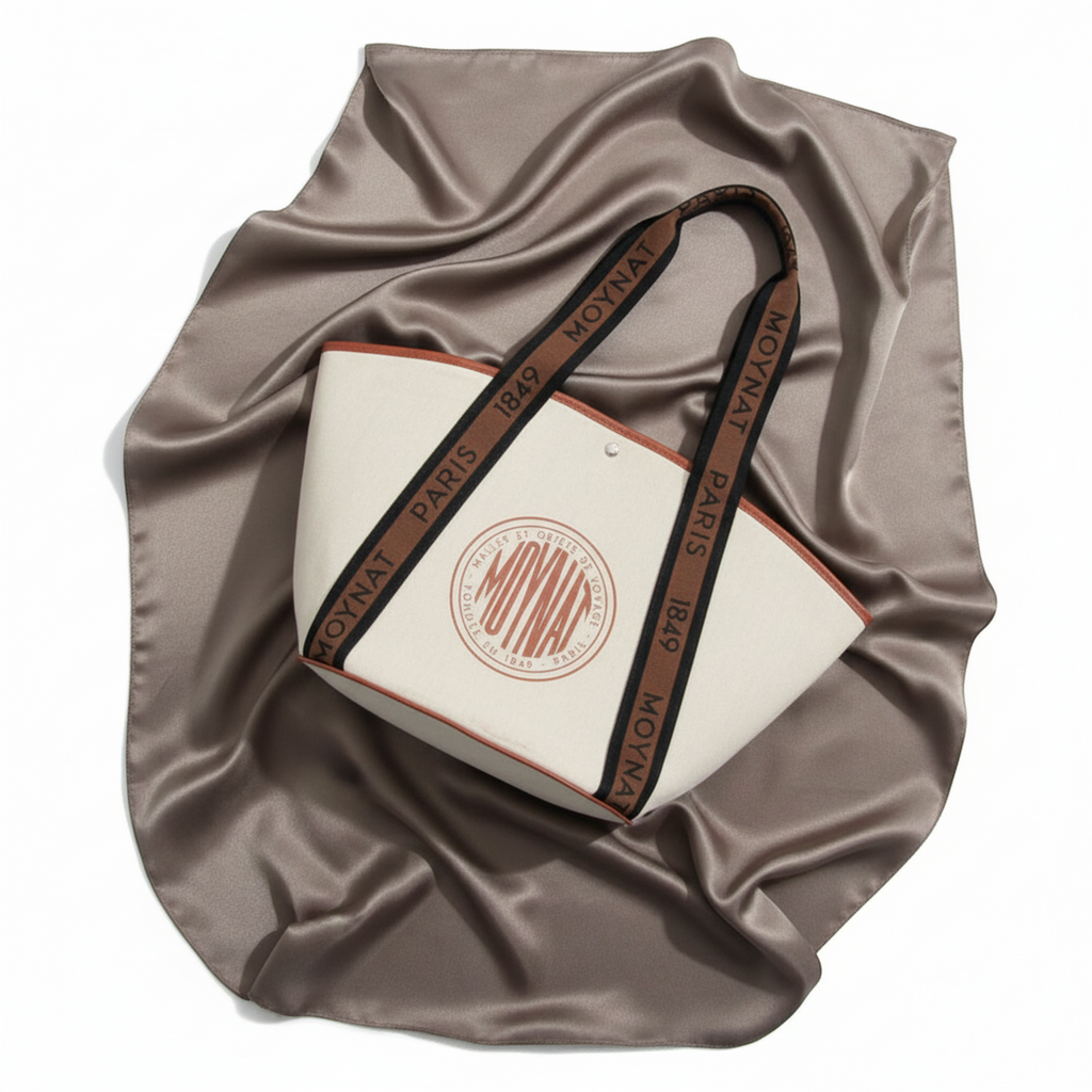 Moynat · Canvas & Leather Tote