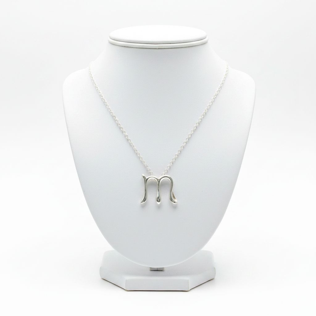 Tiffany Letter M · Sterling Silver
