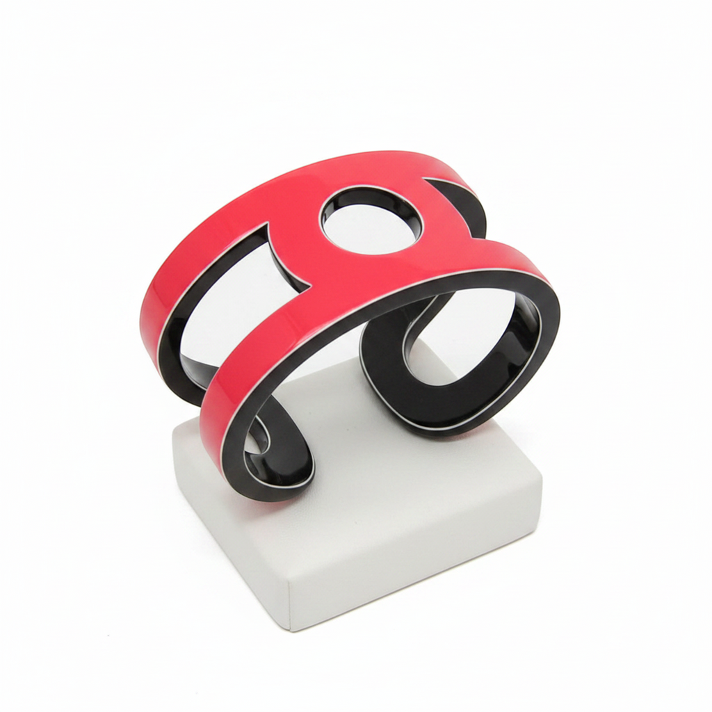 Hermès Variation · Lacquer Wood Bangle