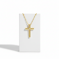 Tiffany Cross · Diamond · 18K Yellow Gold