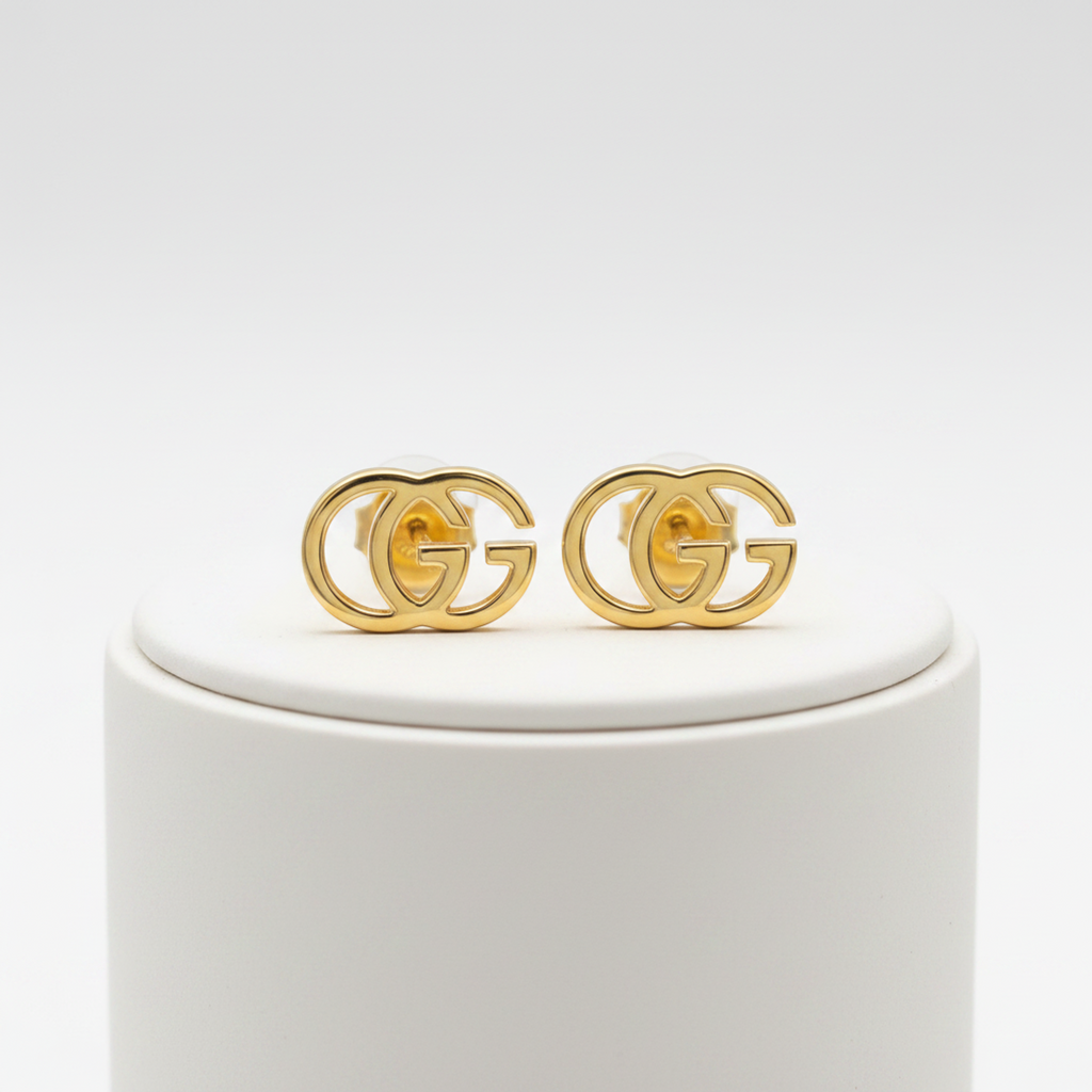 Gucci GG Running · 18K Yellow Gold · Studs