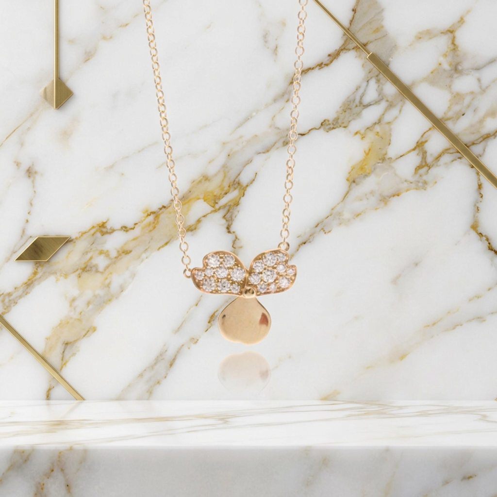 Tiffany Paper Flower · Rose Gold · Diamond