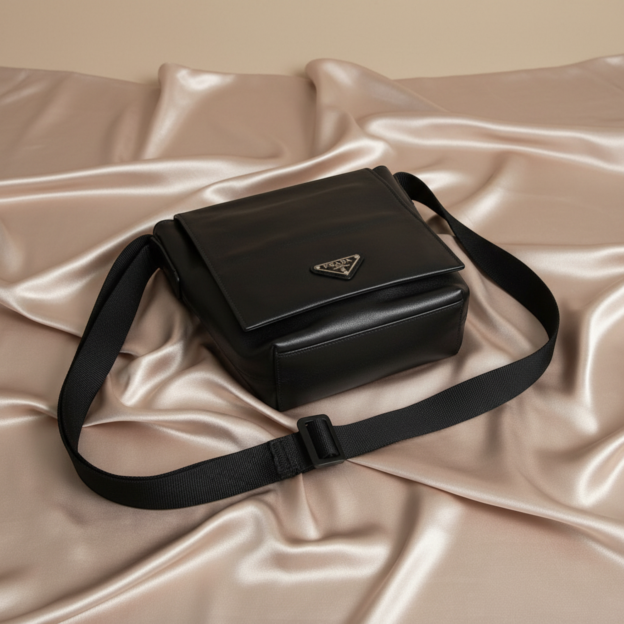 Prada · Leather Shoulder Bag