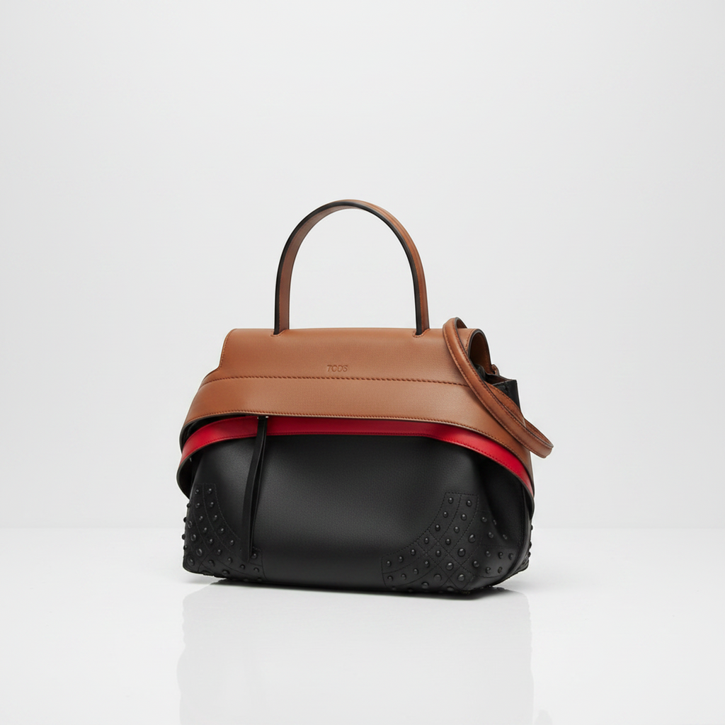 Tod's Wave Medium · Calfskin