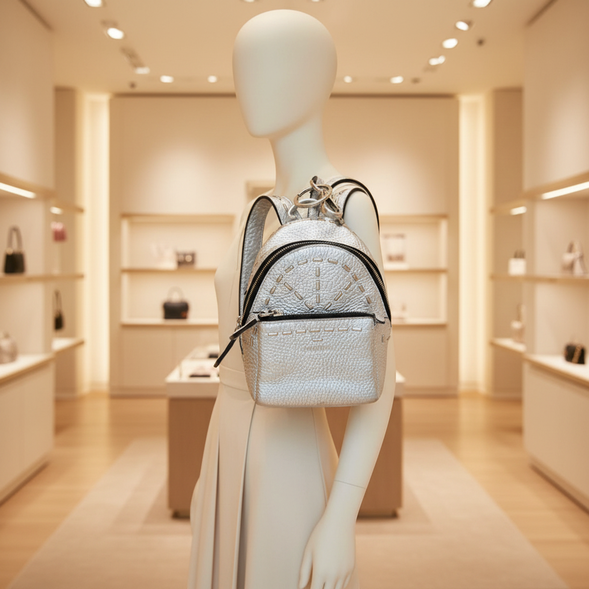 Fendi Selleria · Leather Pouch