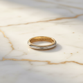 Tiffany Milgrain · Rose Gold & Platinum