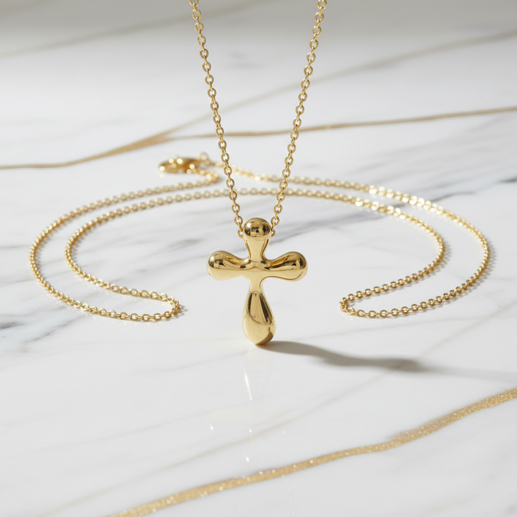 Tiffany Cross · 18K Yellow Gold
