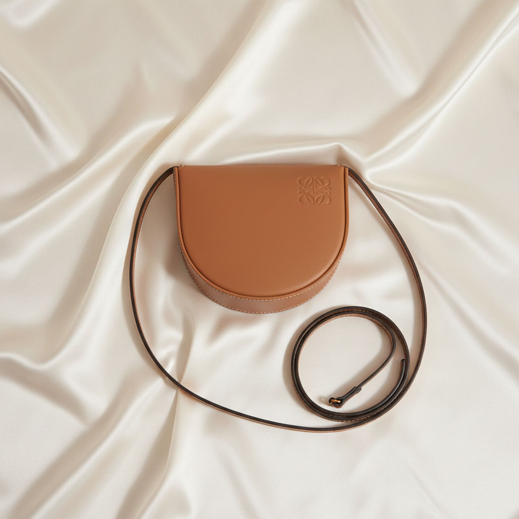 Loewe Heel Pouch Small · Leather