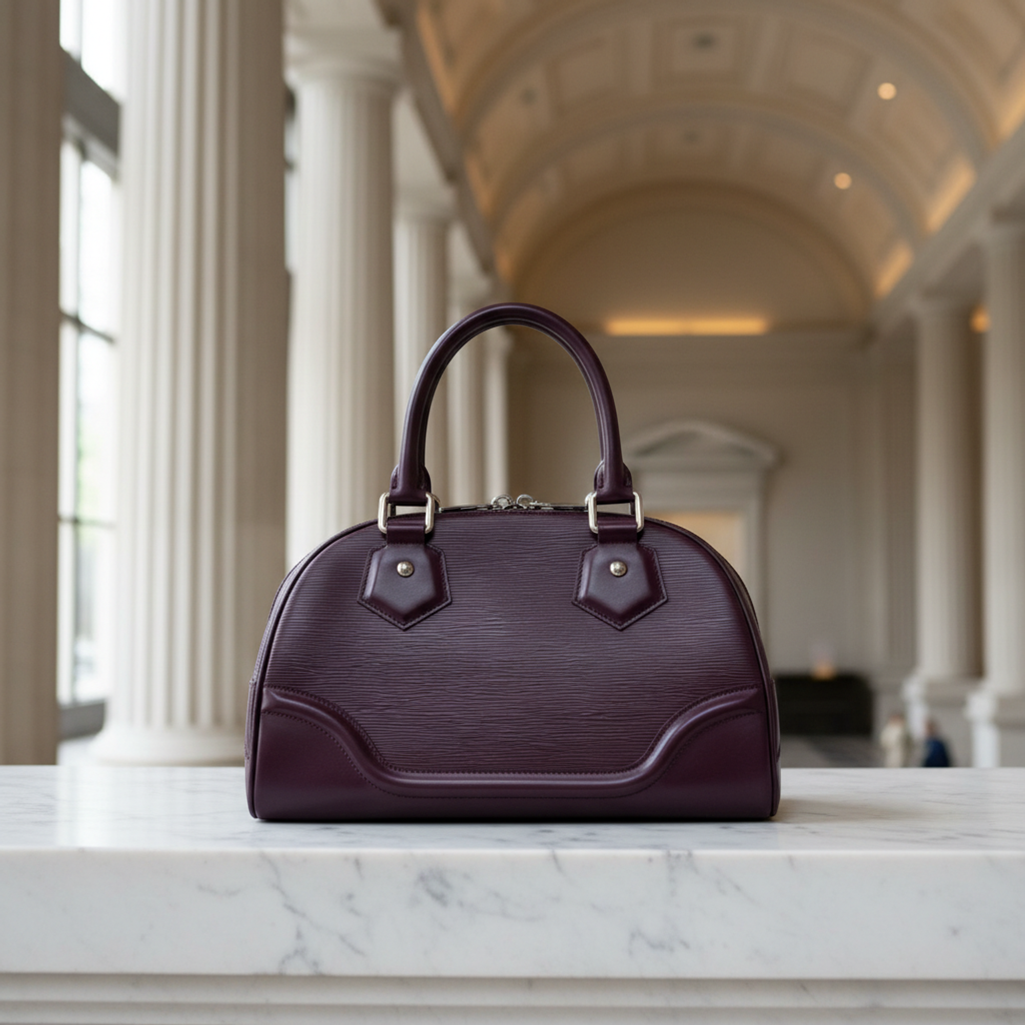 Louis Vuitton Bowling Montaigne PM · Epi