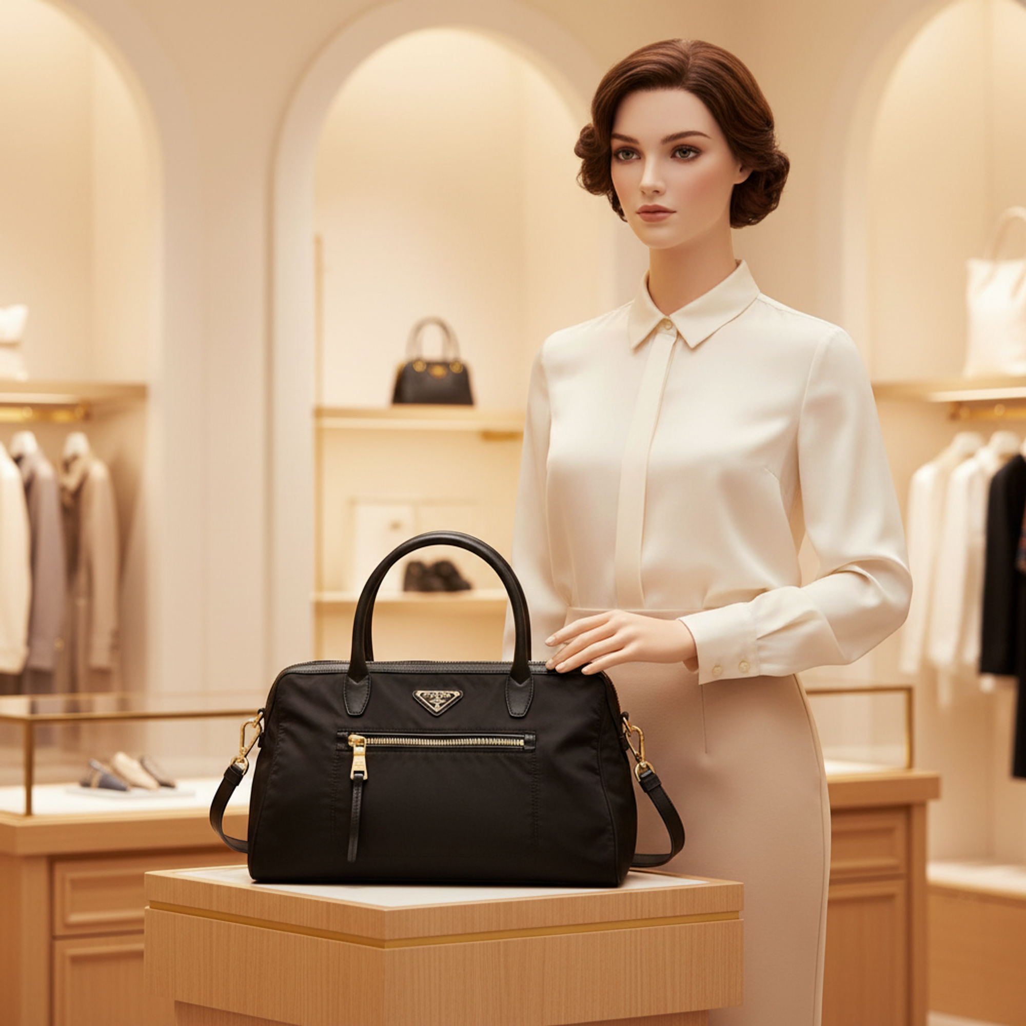 Prada Tessuto · Nylon & Leather