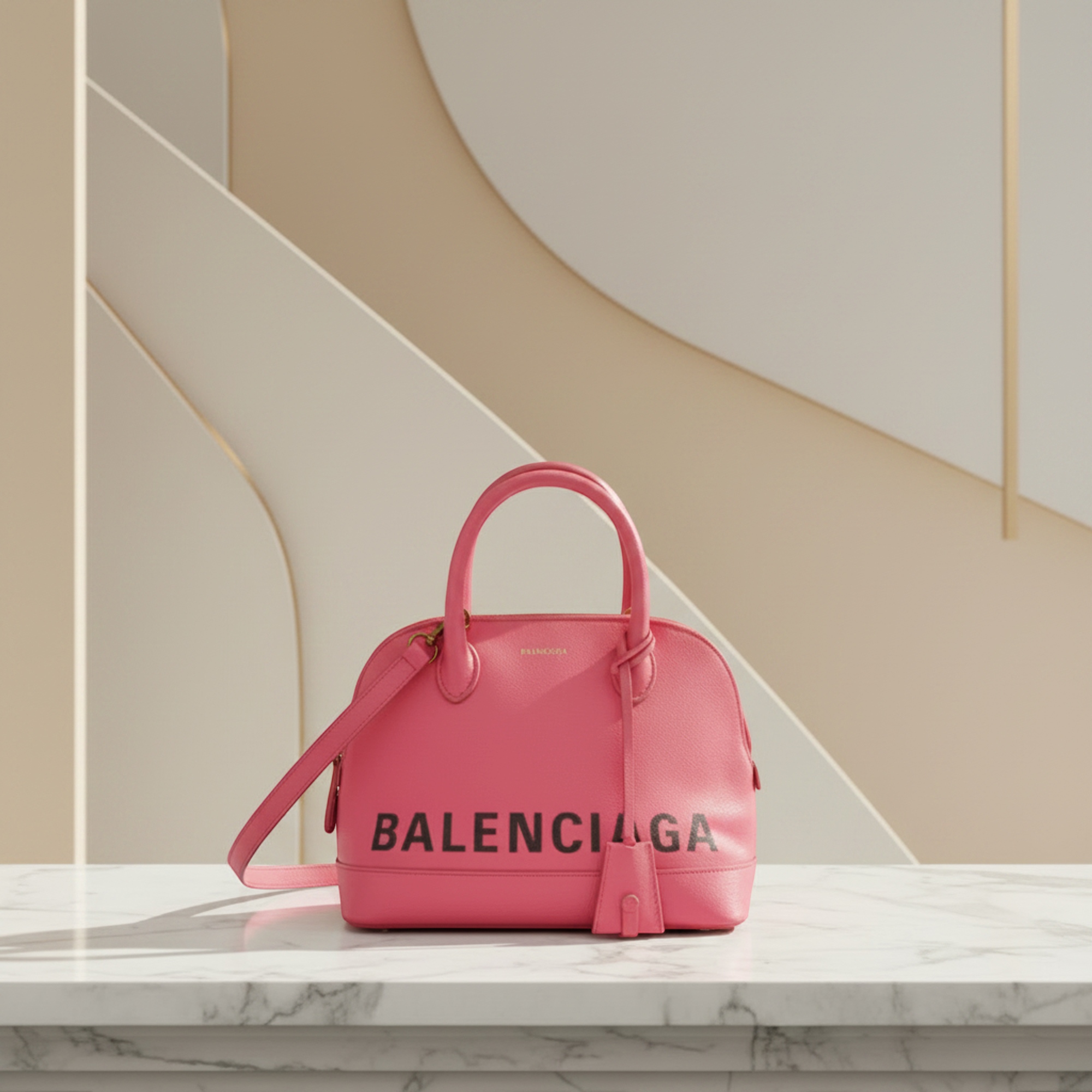Balenciaga Ville Top Handle S · Leather