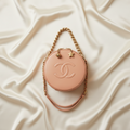 Chanel Matelassé Round As Earth · Leather