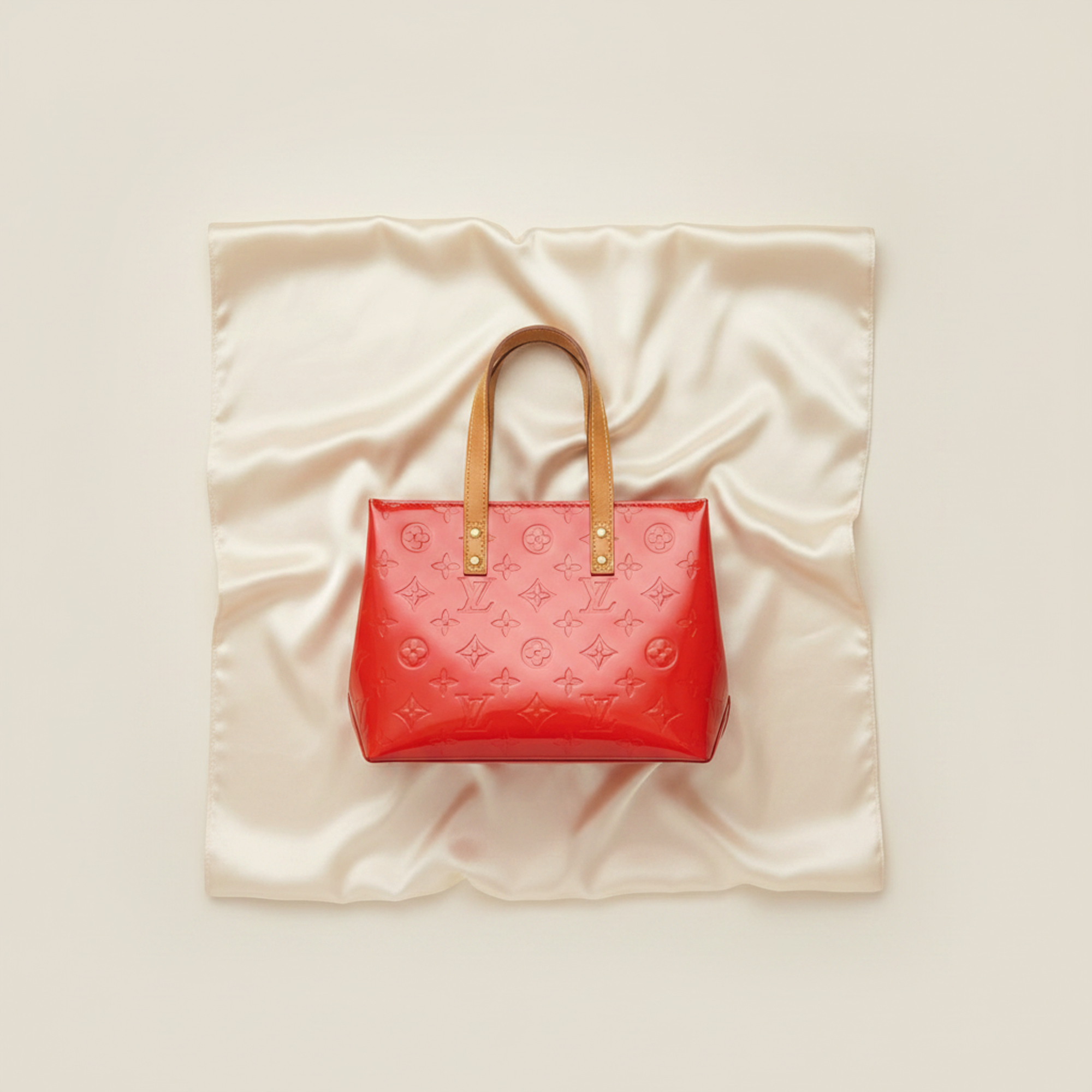 Louis Vuitton Vernis Reade PM · Rouge