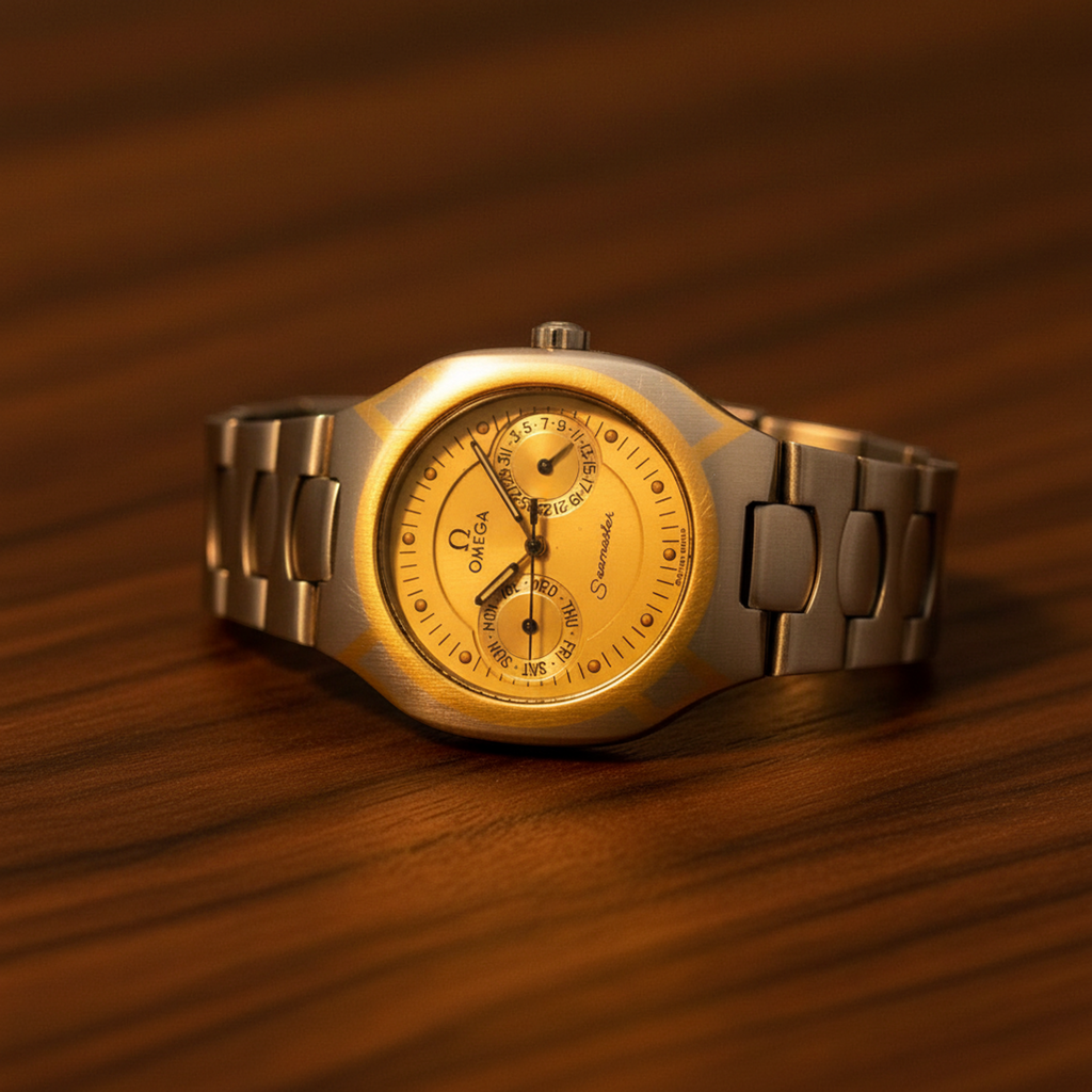 Omega Seamaster Polaris · 18K Yellow Gold