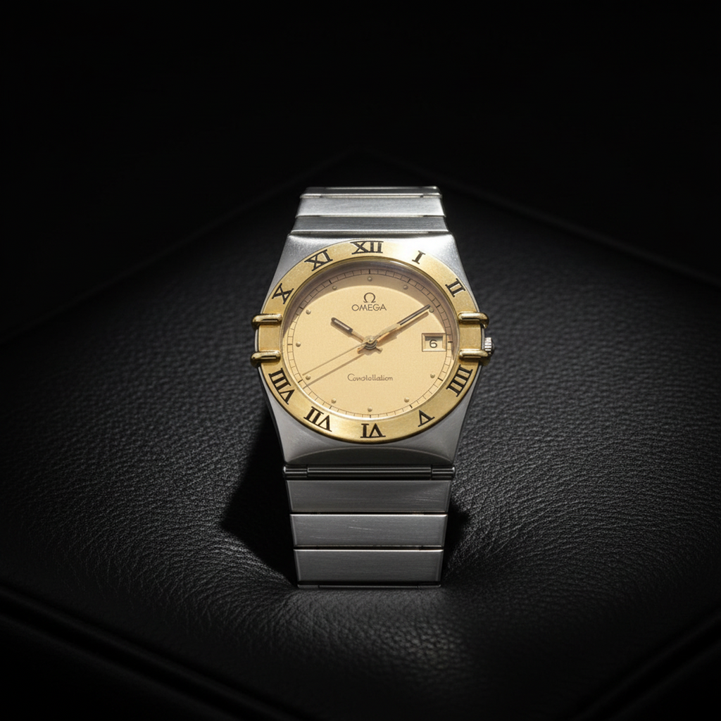 Omega Constellation · 18K Yellow Gold · Steel