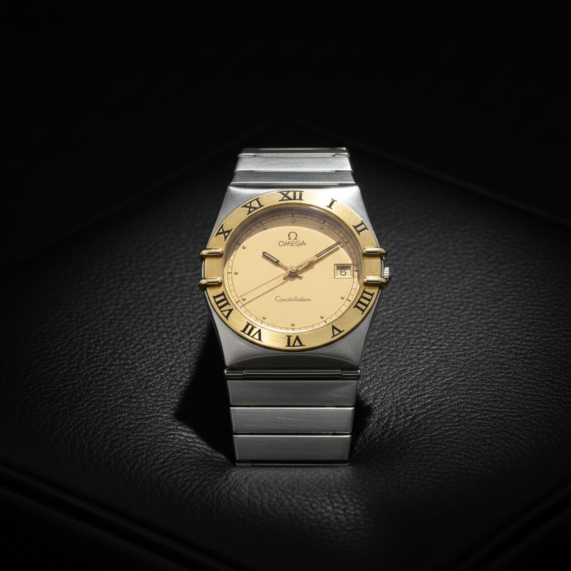 Omega Constellation · 18K Yellow Gold · Steel