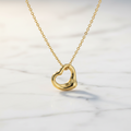 Tiffany Open Heart · 18K Yellow Gold